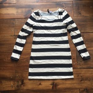 Striped mini dress